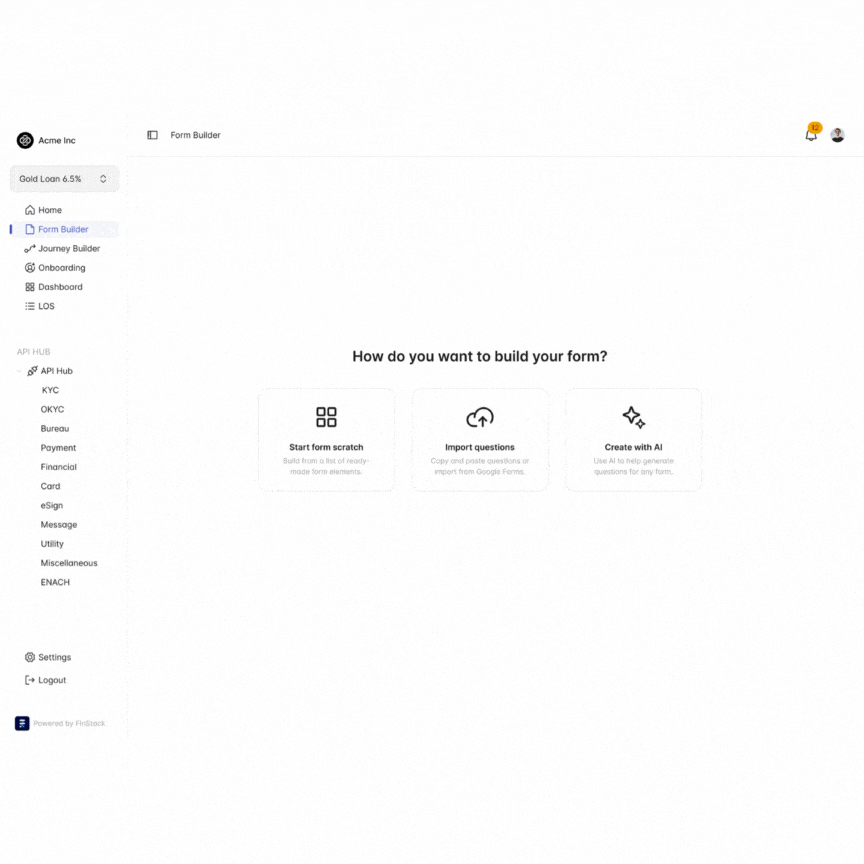 Create Forms & Plug in APIs